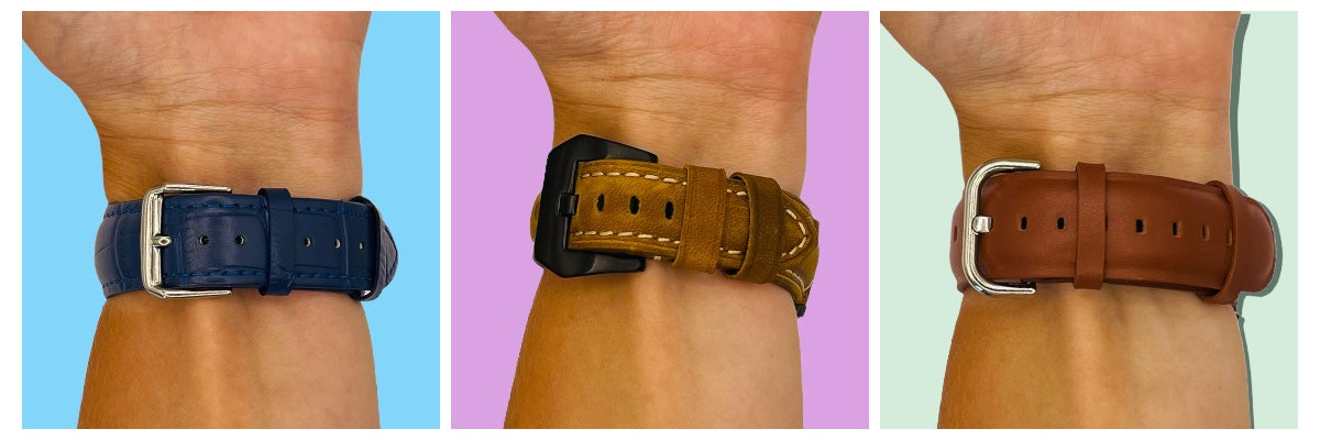 Ticwatch Pro 3 & Pro 3 Ultra Leather Watch Bands