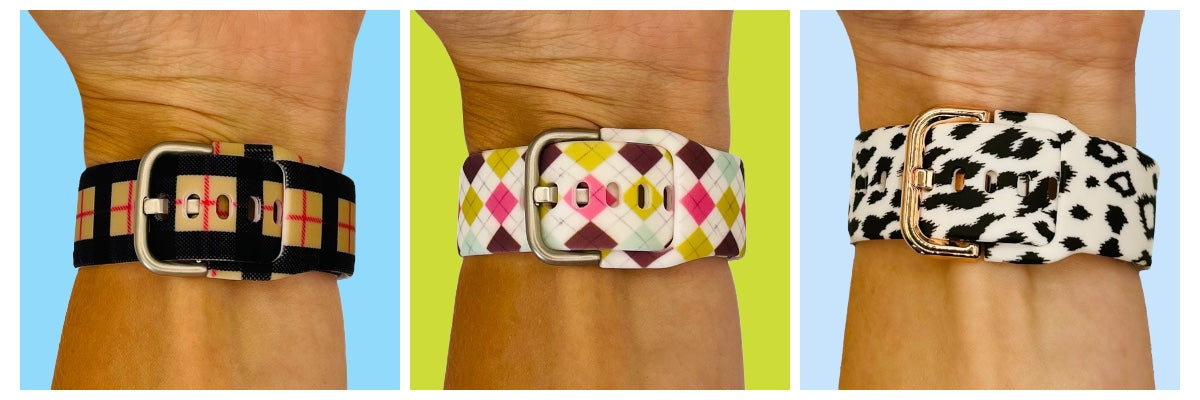 TomTom  Silicone Patterns Watch Bands