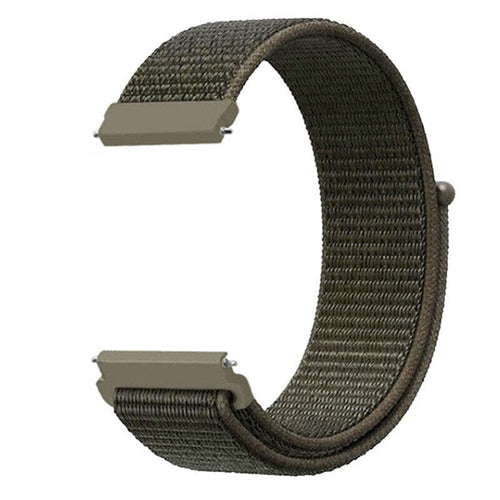 army-green-garmin-quatix-6x-watch-straps-nz-nylon-sports-loop-watch-bands-aus