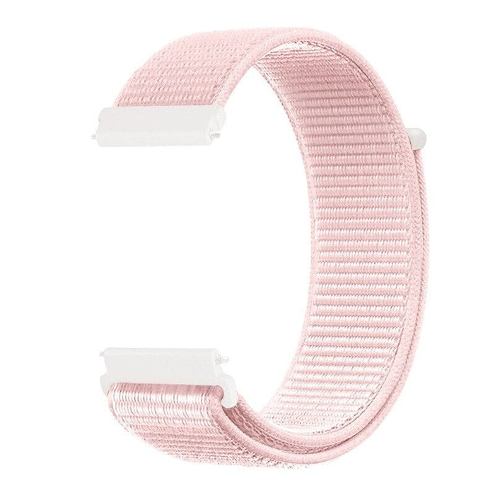 pearl-pink-ticwatch-5-pro-watch-straps-nz-nylon-sports-loop-watch-bands-aus