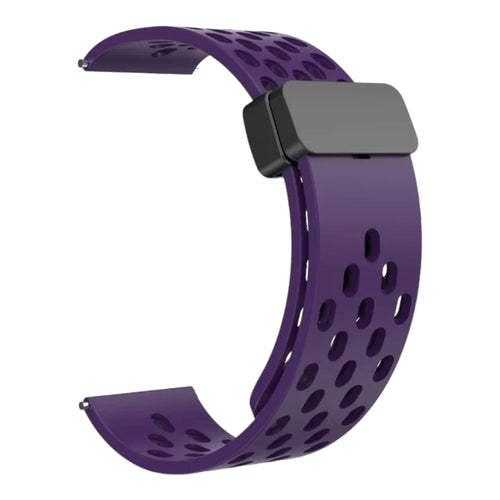 purple-magnetic-sports-garmin-fenix-5-watch-straps-nz-magnetic-sports-watch-bands-aus