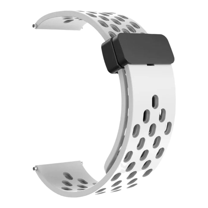 white-magnetic-sports-garmin-epix-(gen-2)-watch-straps-nz-magnetic-sports-watch-bands-aus