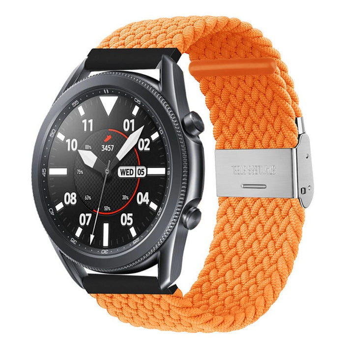 orange-fossil-women's-gen-4-q-venture-hr-watch-straps-nz-nylon-braided-loop-watch-bands-aus