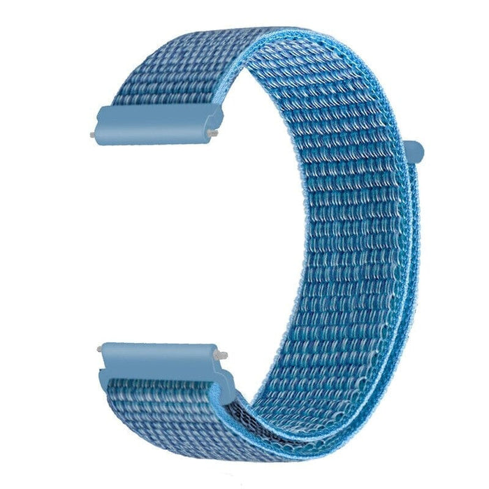 sky-blue-garmin-fenix-8-(51mm)-watch-straps-nz-nylon-sports-loop-watch-bands-aus