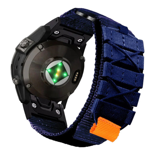 blue-garmin-fenix-8-(47mm)-watch-straps-nz-nylon-sport-watch-bands-aus