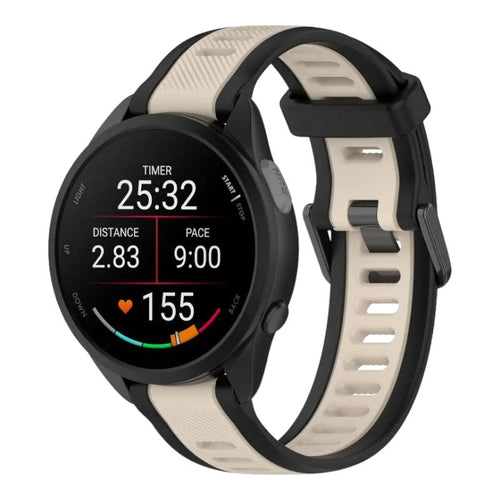 black-beige-xiaomi-mi-watch-mi-watch-s1-active-watch-straps-nz-dual-colour-silicone-watch-bands-aus