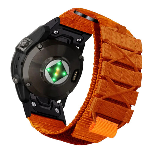 orange-garmin-tactix-bravo,-charlie-delta-watch-straps-nz-nylon-sport-watch-bands-aus