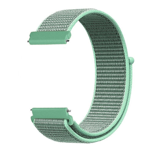 teal-garmin-descent-mk2s-watch-straps-nz-nylon-sports-loop-watch-bands-aus