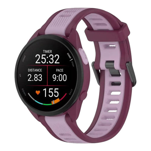 berry-lilac-garmin-vivomove-trend-watch-straps-nz-dual-colour-silicone-watch-bands-aus