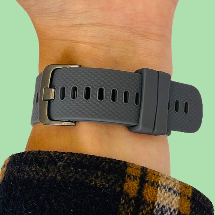 grey-garmin-vivomove-3s-watch-straps-nz-silicone-watch-bands-aus