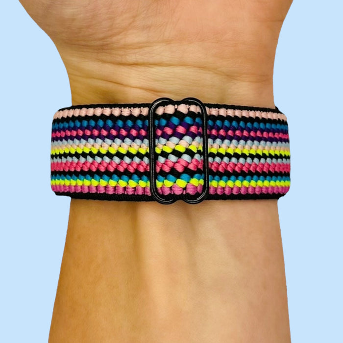 bohemian-rainbow-garmin-forerunner-645-watch-straps-nz-braided-loop-flex-watch-bands-aus