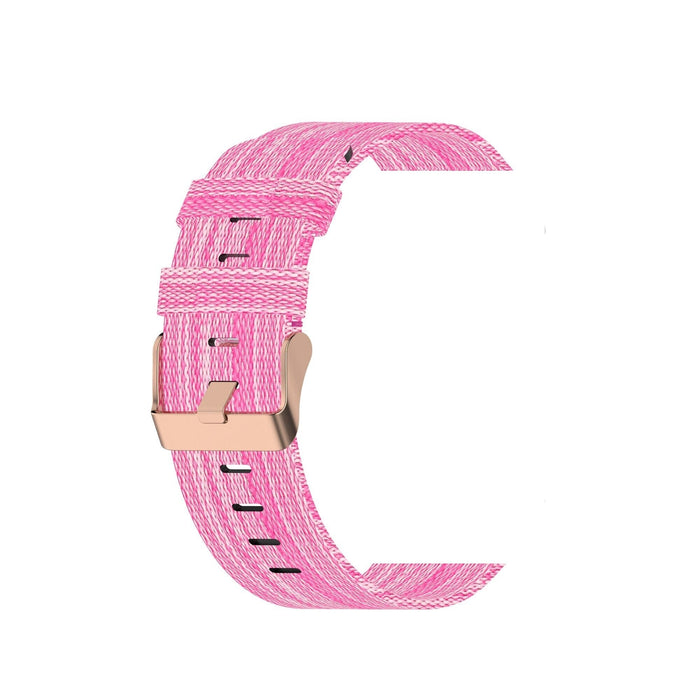 pink-ticwatch-5-pro-watch-straps-nz-canvas-watch-bands-aus