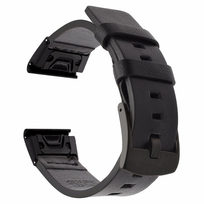 black-garmin-foretrex-601-foretrex-701-watch-straps-nz-leather-watch-bands-aus