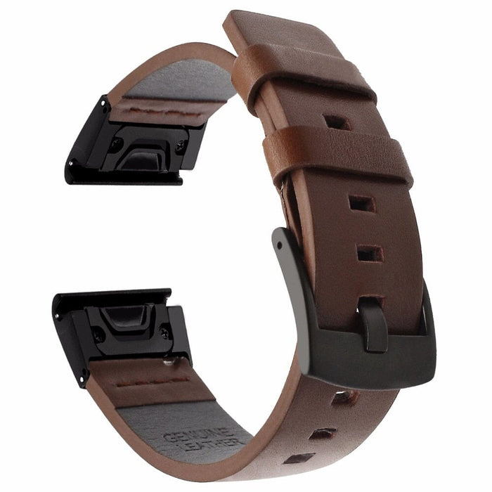 brown-garmin-epix-pro-(gen-2,-47mm)-watch-straps-nz-leather-watch-bands-aus