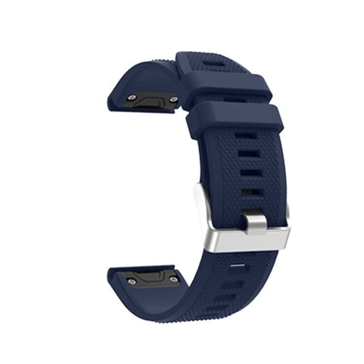 navy-blue-garmin-fenix-6s-watch-straps-nz-silicone-watch-bands-aus