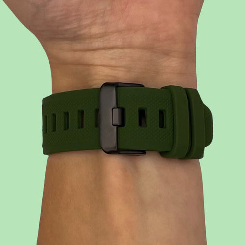 army-green-coros-vertix-2s-watch-straps-nz-silicone-watch-bands-aus