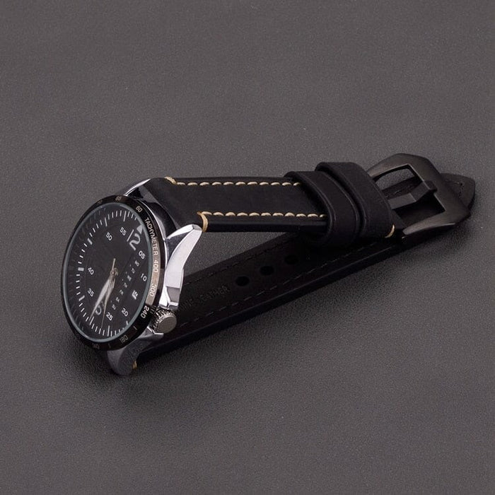 black-black-buckle-timex-22mm-range-watch-straps-nz-retro-leather-watch-bands-aus