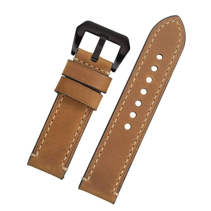 brown-black-buckle-fossil-women's-gen-4-q-venture-hr-watch-straps-nz-retro-leather-watch-bands-aus