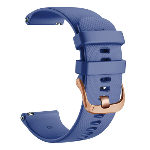 navy-blue-rose-gold-buckle-huawei-watch-gt-5-pro-42mm-watch-straps-nz-silicone-rose-gold-buckle-watch-bands-aus