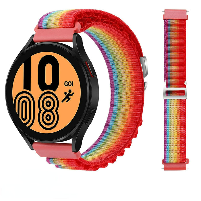 rainbow-pride-samsung-galaxy-watch-7-(44mm)-watch-straps-nz-alpine-loop-watch-bands-aus