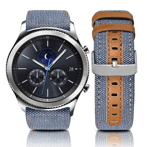 light-blue-xiaomi-amazfit-smart-watch,-smart-watch-2-watch-straps-nz-denim-watch-bands-aus