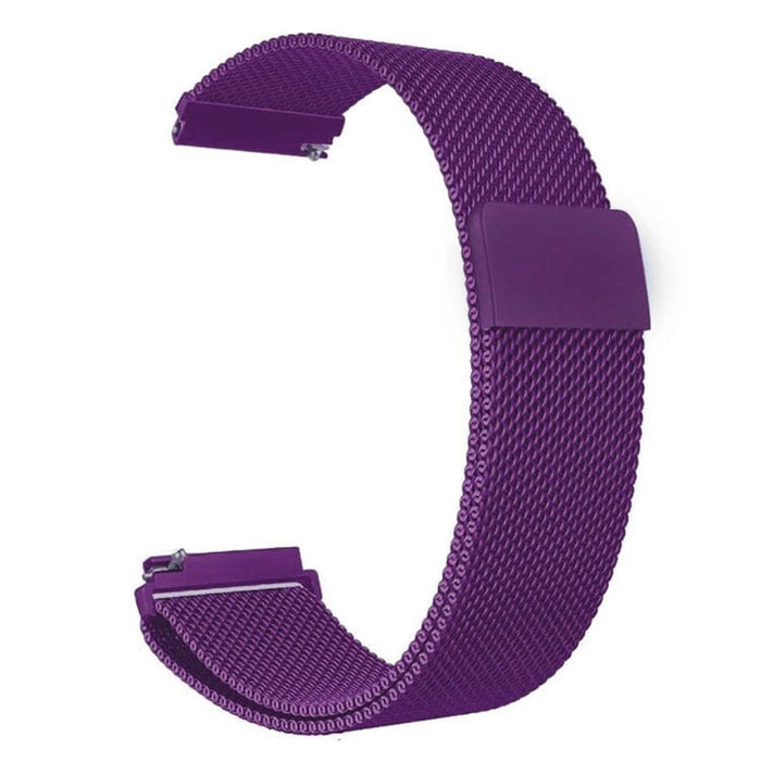 purple-metal-huawei-watch-gt-5-pro-42mm-watch-straps-nz-milanese-watch-bands-aus