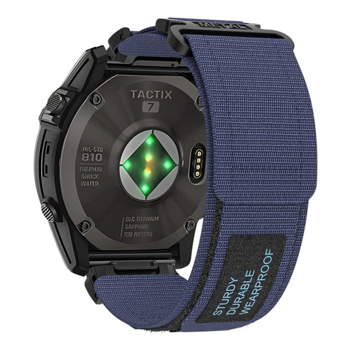 blue-garmin-tactix-bravo,-charlie-delta-watch-straps-nz-tactical-combat-watch-bands-aus