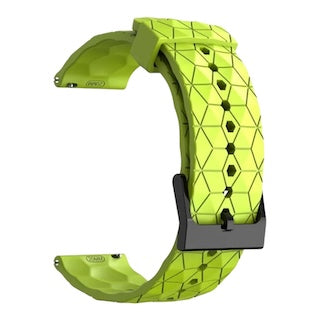 lime-green-hex-patternpolar-vantage-m2-watch-straps-nz-silicone-football-pattern-watch-bands-aus