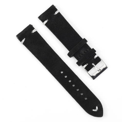 black-white-fossil-women's-gen-4-q-venture-hr-watch-straps-nz-suede-watch-bands-aus