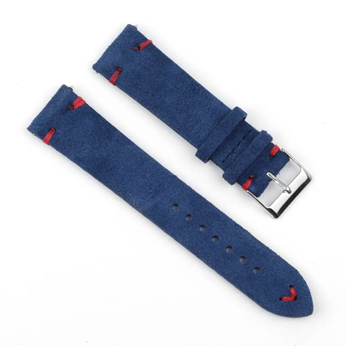 navy-blue-red-garmin-fenix-8-(51mm)-watch-straps-nz-suede-watch-bands-aus