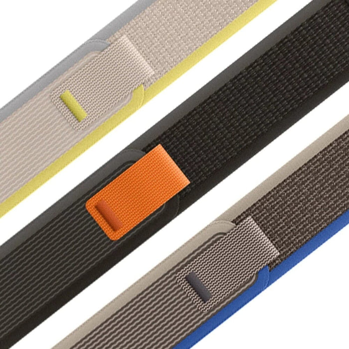 black-grey-orange-withings-steel-hr-(36mm)-watch-straps-nz-trail-loop-watch-bands-aus