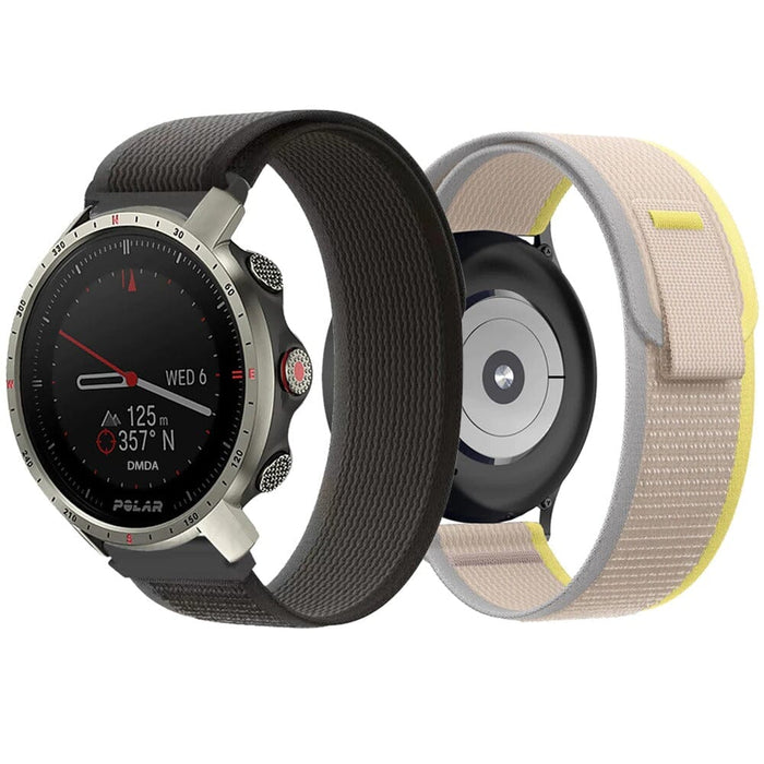 black-grey-orange-garmin-active-s-watch-straps-nz-trail-loop-watch-bands-aus