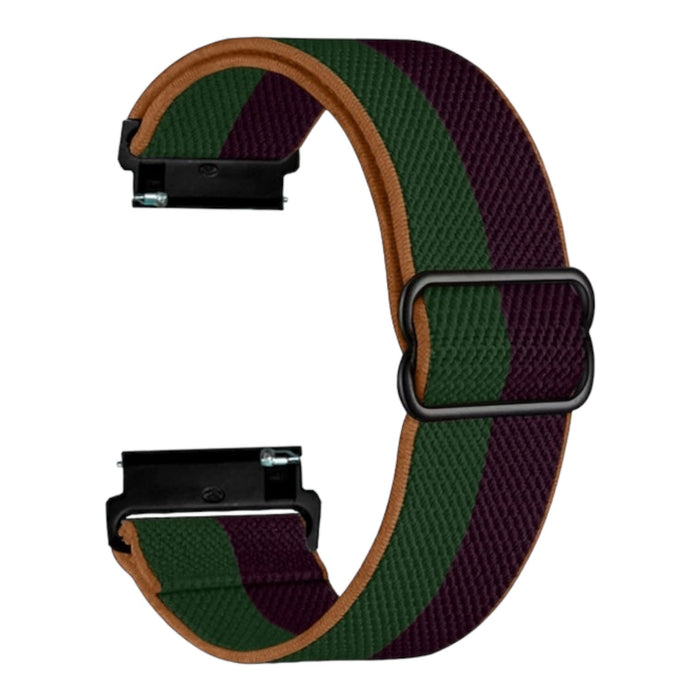 green-brown-orange-stripe-suunto-3-3-fitness-watch-straps-nz-braided-loop-flex-watch-bands-aus