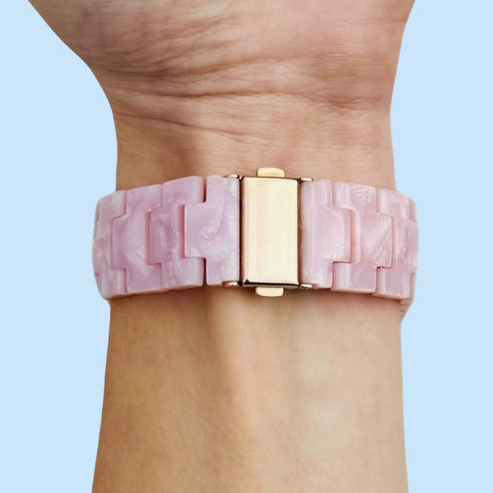 pink-fossil-gen-5-watch-straps-nz-resin-watch-bands-aus