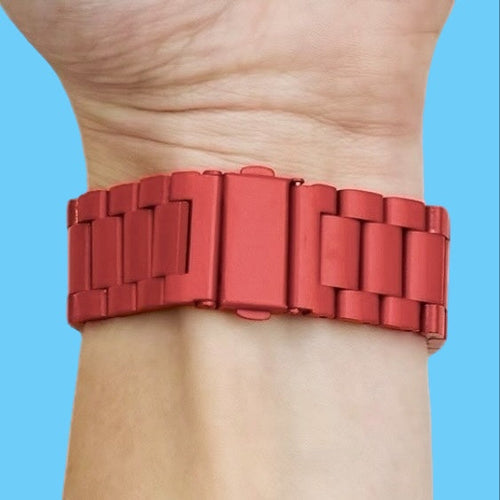 red-metal-samsung-galaxy-watch-46mm-watch-straps-nz-stainless-steel-link-watch-bands-aus