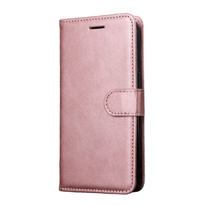 SamsungS23PhoneCaseS23_PlusLeatherFlipCoverS23UltraSmartphoneProtectionLeatherWallet-Pink