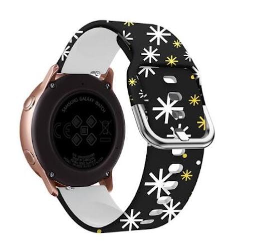 yellow-stars-xiaomi-amazfit-smart-watch,-smart-watch-2-watch-straps-nz-pattern-straps-watch-bands-aus