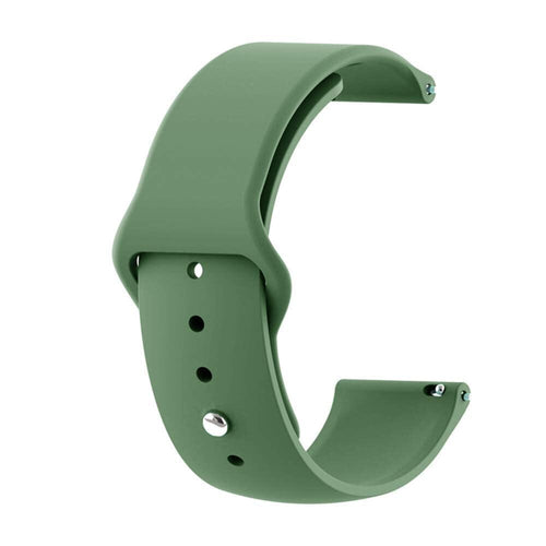 olive-xiaomi-amazfit-stratos,-stratos-2-watch-straps-nz-silicone-button-watch-bands-aus