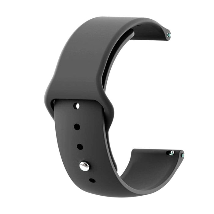 black-samsung-galaxy-watch-fe-watch-straps-nz-silicone-button-watch-bands-aus