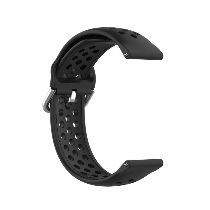 black-garmin-vivomove-3s-watch-straps-nz-silicone-sports-watch-bands-aus