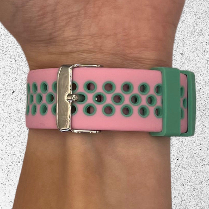 pink-green-xiaomi-amazfit-stratos,-stratos-2-watch-straps-nz-silicone-sports-watch-bands-aus