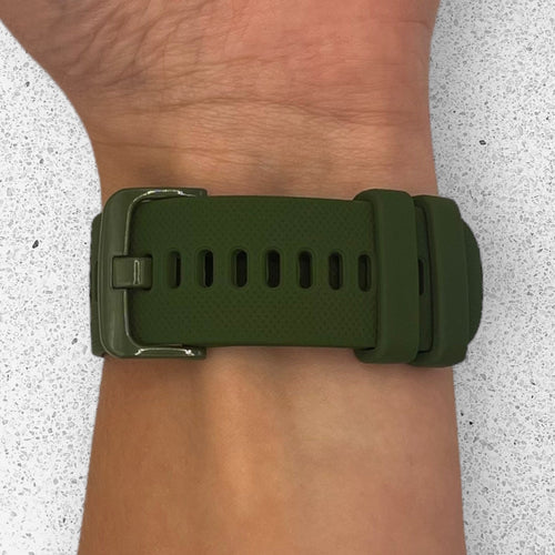 army-green-huawei-honor-magicwatch-2-(46mm)-watch-straps-nz-silicone-watch-bands-aus