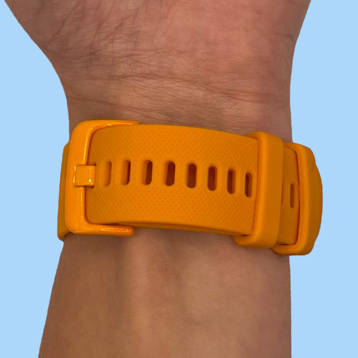 orange-huawei-honor-magicwatch-2-(46mm)-watch-straps-nz-silicone-watch-bands-aus