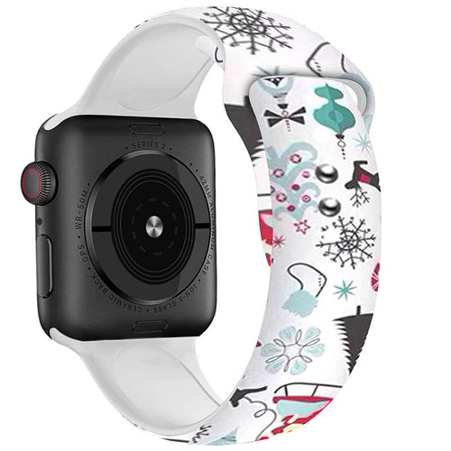 winter-wonderland-samsung-galaxy-watch-7-(44mm)-watch-straps-nz-christmas-watch-bands-aus