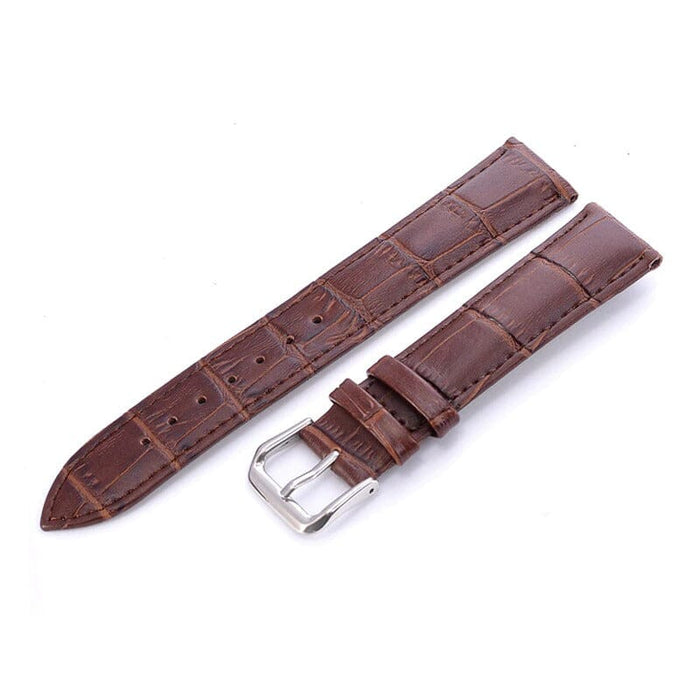 dark-brown-garmin-descent-mk3-mk3i-(43mm)-watch-straps-nz-snakeskin-leather-watch-bands-aus