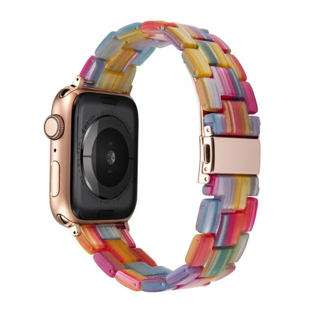 rainbow-oppo-watch-3-pro-watch-straps-nz-resin-watch-bands-aus