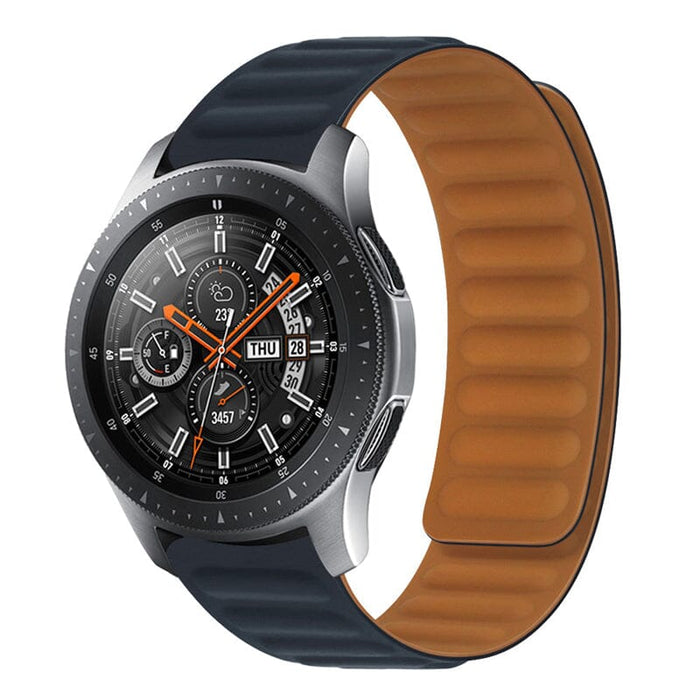 black-xiaomi-amazfit-gtr-47mm-watch-straps-nz-magnetic-silicone-watch-bands-aus