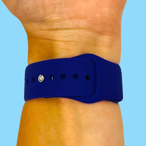 navy-blue-xiaomi-gts-gts-2-range-watch-straps-nz-silicone-button-watch-bands-aus