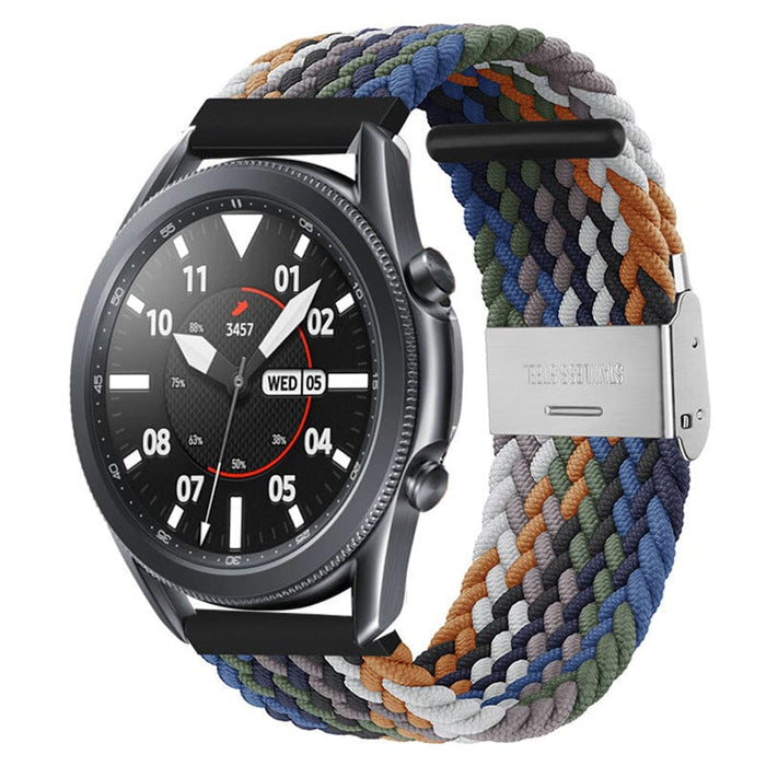 colourful-1-ticwatch-e3-watch-straps-nz-nylon-braided-loop-watch-bands-aus