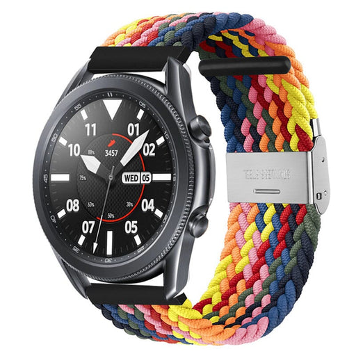 colourful-2-garmin-fenix-6x-watch-straps-nz-nylon-braided-loop-watch-bands-aus